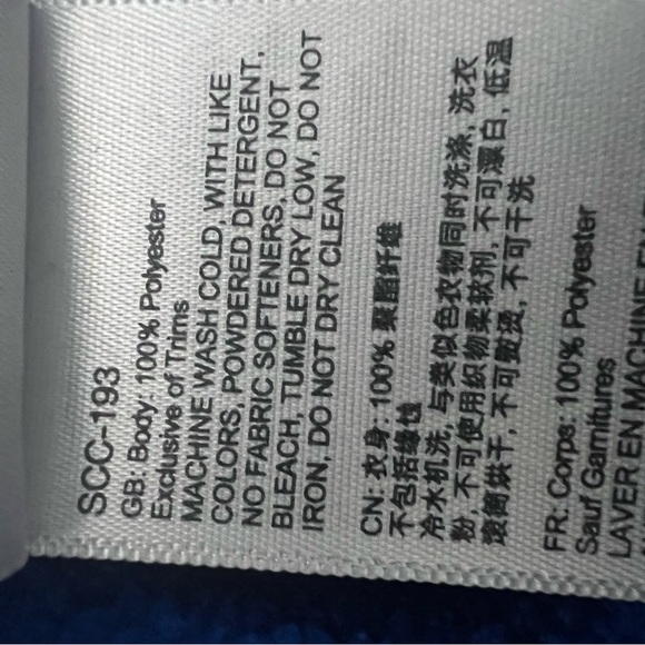 Boys Marmot size Small Blue Hoodie - Picture 9 of 9